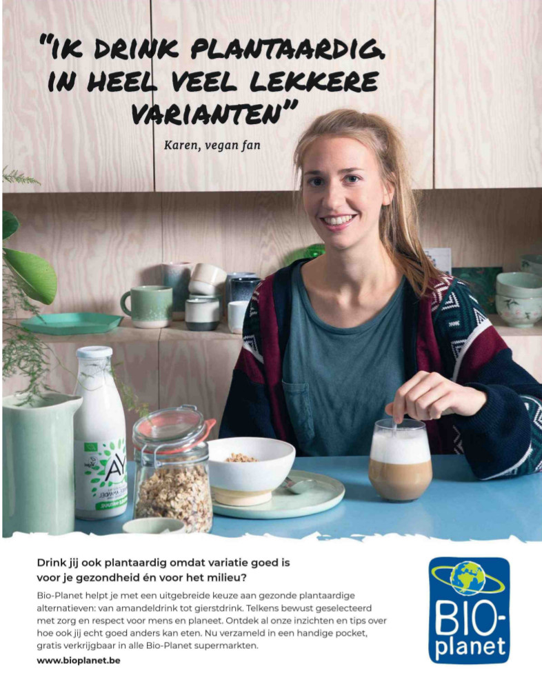 Bioplanet advertentie Libelle