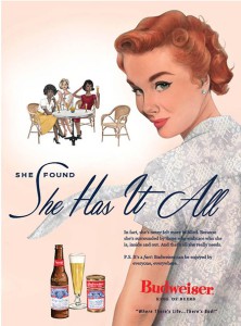 Budweiser ad 2019 - She has it all
