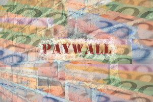 wall of money - paywall