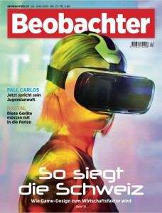 Beobachter magazine cover
