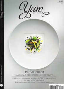 Yam magazine cover - Special Bresil