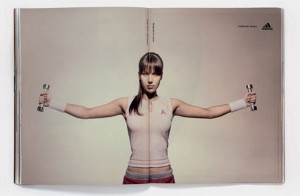 Adidas print ad