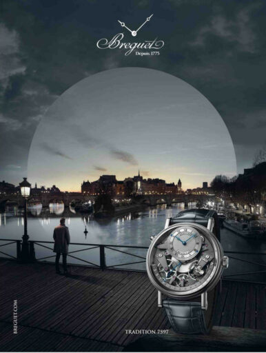 Breguet ad in Trends Tendances
