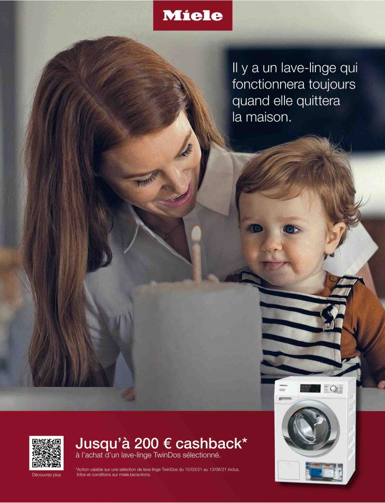 Miele pub dans Femmes d'aujourd'hui