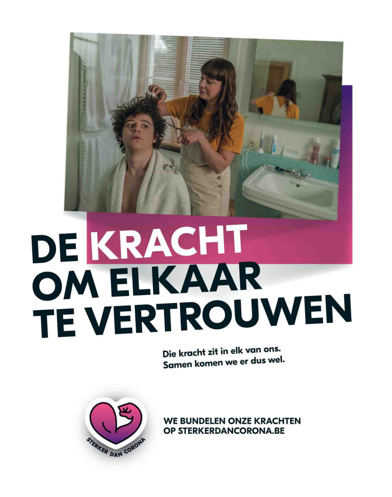 Sterkerdancorona advertentie in Flair