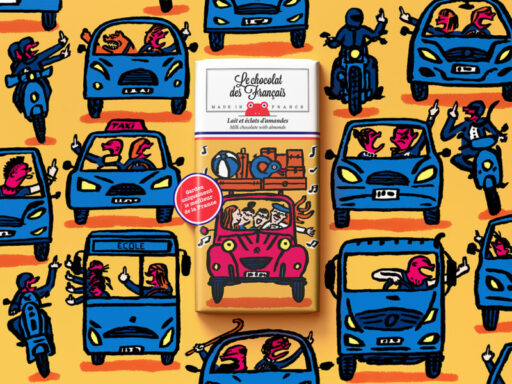 Pub Chocolat des Francais Bouchons