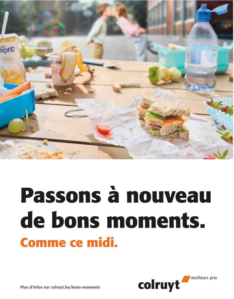Colruyt pub dans Femmes d'aujourd'hui