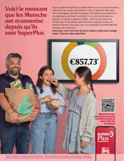 Delhaize dans Femmes d'Aujourd'hui