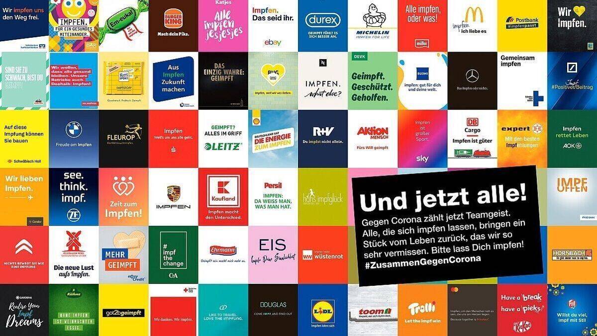 Brands in Germany change claims for vaccination campaign