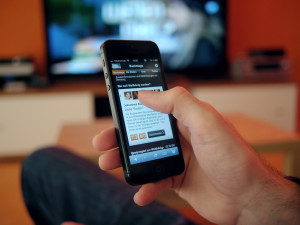 Second screen mobile/tv