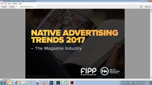 Native Advertising Trends 2017 report