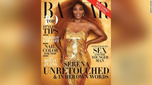 Serena Williams unretouched on cover Harper's Bazaar