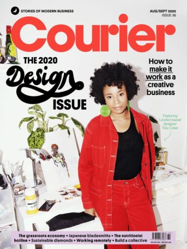 Courier Magazine cover