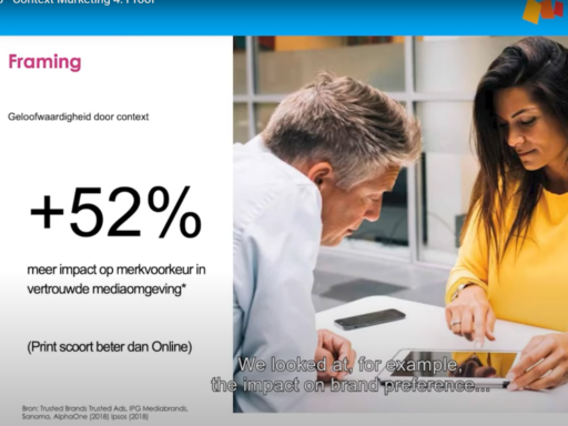 slide +52% meer impact op merkvoorkeur
