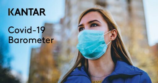 Woman wearing face mask - Kantar COVID-19 barometer