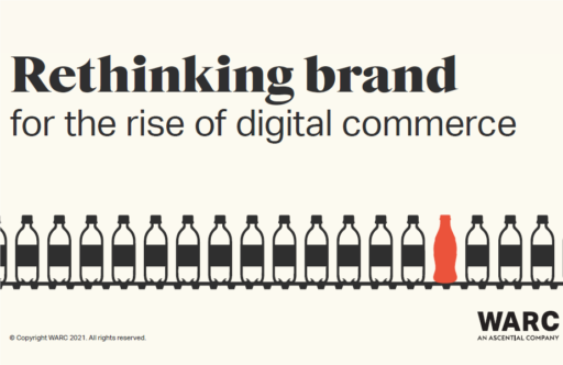Cover whitepaper Rethinking Brand - WARC